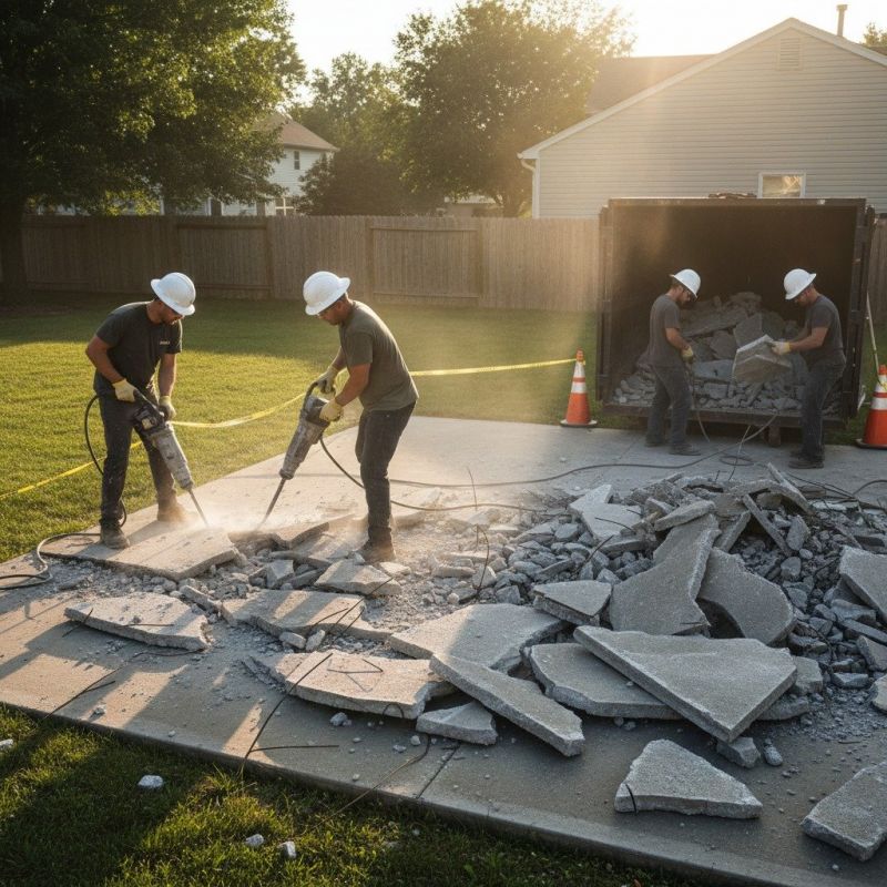 Cement Removal in Bergen County, NJ