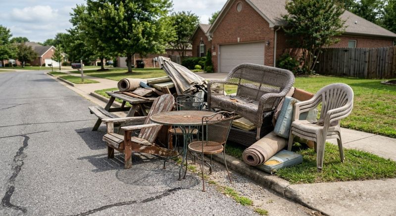 Patio Furniture Removal in Sacramento, CA