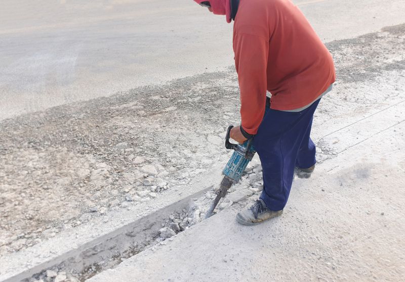 Sidewalk Demolition in Bergen County, NJ